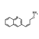 CAS 登录号：628703-64-0， 3-[(1Z)-3-(氨基氧基)-1-丙烯-1-基]喹啉