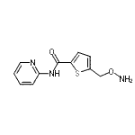 CAS 登录号：628703-83-3， 5-[(氨基氧基)甲基]-N-(2-吡啶基)-2-噻吩甲酰胺