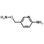 CAS 登录号：628704-17-6， 5-[(氨基氧基)甲基]-2-吡啶胺