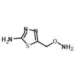 CAS 登录号：628704-34-7， 5-[(氨基氧基)甲基]-1,3,4-噻二唑-2-胺