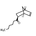 CAS 登录号：628716-55-2， 1-[(1S,2S,4S)-双环[2.2.1]庚-5-烯-2-基]-1-己酮