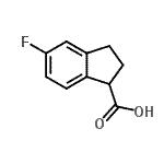 CAS 登录号：628732-48-9， 5-氟-1-茚满羧酸