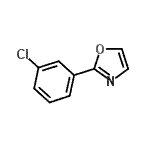 CAS 登录号：62882-06-8， 2-(3-氯苯基)恶唑