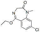 CAS#: 62903-63-3， 8-Chloro-5-Ethoxy-1-Methyl-1H-1,4-Benzodiazepin-2(3H)-One
