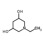 CAS 登录号：629165-64-6， 1-乙基-3,5-哌啶二醇