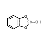 CAS 登录号：6295-12-1， 1,3,2-苯并二氧杂锑杂环戊烯醇-2-醇