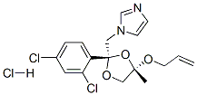 CAS 登录号：62973-77-7， 顺式-1-[[4-(烯丙氧基)甲基-2-(2,4-二氯苯基)-1,3-二氧戊环-2-基]甲基]-1H-咪唑单盐酸盐