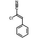 CAS 登录号：62979-66-2， (2Z)-2-氯-3-苯基丙烯腈