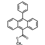 CAS 登录号：63018-91-7， 甲基10-苯基-9-蒽羧酸酯
