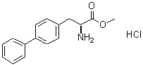 CAS#: 63024-30-6， Methyl (2S)-2-Amino-3-(4-Biphenylyl)Propanoate Hydrochloride (1:1)