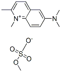 CAS 登录号：63059-61-0， 6-(二甲基氨基)-1,2-二甲基喹啉鎓硫酸甲酯盐