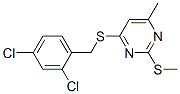CAS#: 6310-07-2， 4-[(2,4-Dichlorophenyl)Methylsulfanyl]-6-Methyl-2-Methylsulfanyl-Pyrimidine