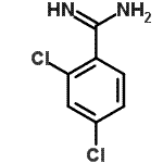 CAS 登录号：63124-43-6， 2,4-二氯苯甲脒