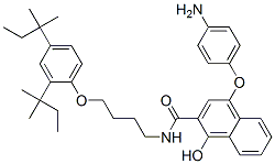 CAS 登录号：63149-27-9， 4-(4-氨基苯氧基)-N-[4-[2,4-二(1,1-二甲基丙基)苯氧基]丁基]-1-羟基萘-2-甲酰胺