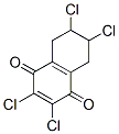 CAS 登录号：6317-88-0， 2,3,6,7-四氯-5,6,7,8-四氢-1,4-萘二酮