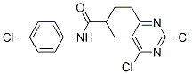 CAS 登录号：6318-01-0， 2,4-二氯-N-(4-氯苯基)-5,6,7,8-四氢喹唑啉-6-甲酰胺