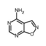 CAS 登录号：632291-82-8， [1,2]恶唑并[5,4-d]嘧啶-4-胺