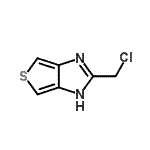 CAS 登录号：632334-68-0， 2-(氯甲基)-1H-噻吩并[3,4-d]咪唑