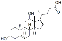 CAS 登录号：63266-92-2， 3,12-二羟基-5-胆烯酸