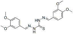 CAS 登录号：6327-32-8， 1,3-二[(3,4-二甲氧基苯基)亚甲基氨基]硫脲