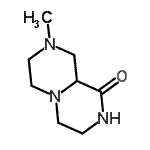 CAS 登录号：63285-61-0， 8-甲基六氢-2H-吡嗪并[1,2-a]吡嗪-1(6H)-酮