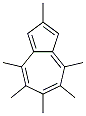 CAS 登录号：63297-21-2， 2,4,5,6,7,8-六甲基-薁