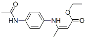 CAS 登录号:63304-45-0, 3-(4-乙酰氨基苯胺基)巴豆酸乙酯