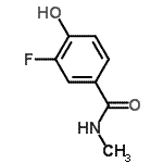 CAS 登录号：633317-77-8， 3-氟-4-羟基-N-甲基-苯甲酰胺