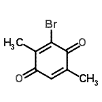 CAS#: 633318-48-6， 3-Bromo-2,5-dimethyl-1,4-benzoquinone