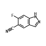 CAS#: 633327-11-4， 6-Fluoro-1H-indazole-5-carbonitrile