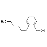 CAS 登录号：63389-64-0， (2-己基苯基)甲醇