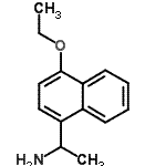 CAS 登录号：634150-96-2， 1-(4-乙氧基-1-萘基)乙胺