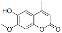 CAS 登录号：6345-62-6， 6-羟基-7-甲氧基-4-甲基-2H-1-苯并吡喃-2-酮