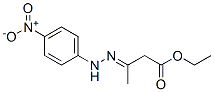 结构式 CAS# 63467-28-7, 3-[2-(4-硝基苯基)亚肼基]丁酸乙酯