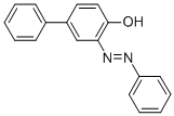 CAS 登录号：63467-44-7， 3-(苯基偶氮)[1,1'-联苯]-4-醇钠