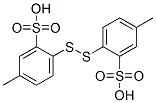 CAS 登录号：63468-79-1， 2,2'-二硫代二[5-甲基苯磺酸]