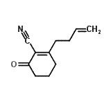 CAS#: 634929-03-6， 2-(3-Buten-1-yl)-6-oxo-1-cyclohexene-1-carbonitrile
