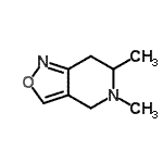 CAS 登录号：63501-02-0， 5,6-二甲基-4,5,6,7-四氢[1,2]恶唑并[4,3-c]吡啶