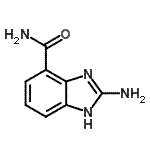 CAS 登录号：636574-52-2， 2-氨基-1H-苯并咪唑-4-甲酰胺