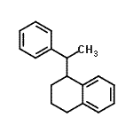 CAS 登录号：63674-30-6， 1-(1-苯基乙基)-1,2,3,4-四氢萘