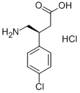 CAS#: 63701-56-4， S(-)-Baclofen Hydrochloride