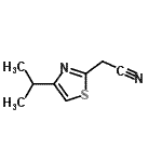 CAS 登录号：637015-75-9， (4-异丙基-1,3-噻唑-2-基)乙腈