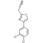 CAS 登录号：637015-80-6， [4-(3,4-二氯苯基)-1,3-噻唑-2-基]乙腈