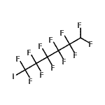 结构式 CAS# 63703-16-2, 1,1,2,2,3,3,4,4,5,5,6,6-十二氟-1-碘己烷