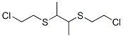CAS 登录号：63732-12-7， 2,3-二(2-氯乙基硫代)丁烷