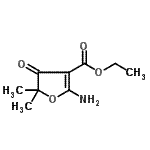 CAS#: 637349-23-6， Ethyl 2-amino-5,5-dimethyl-4-oxo-4,5-dihydro-3-furancarboxylate