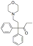 CAS 登录号：63765-87-7， 4,4-二苯基-6-吗啉基-3-己酮