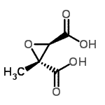 CAS 登录号：638129-39-2， (2R,3R)-2-甲基-2,3-环氧乙烷二甲酸