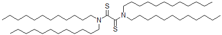 CAS 登录号：63867-47-0， N,N,N',N'-四(十二烷基)乙烷二硫代酰胺