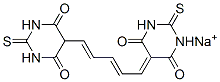 CAS 登录号：63870-35-9， 5-[5-(六氢-4,6-二氧代-2-硫代-5-嘧啶基)戊-2,4-二烯亚基]二氢-2-硫代嘧啶-4,6(1H,5H)-二酮单钠盐